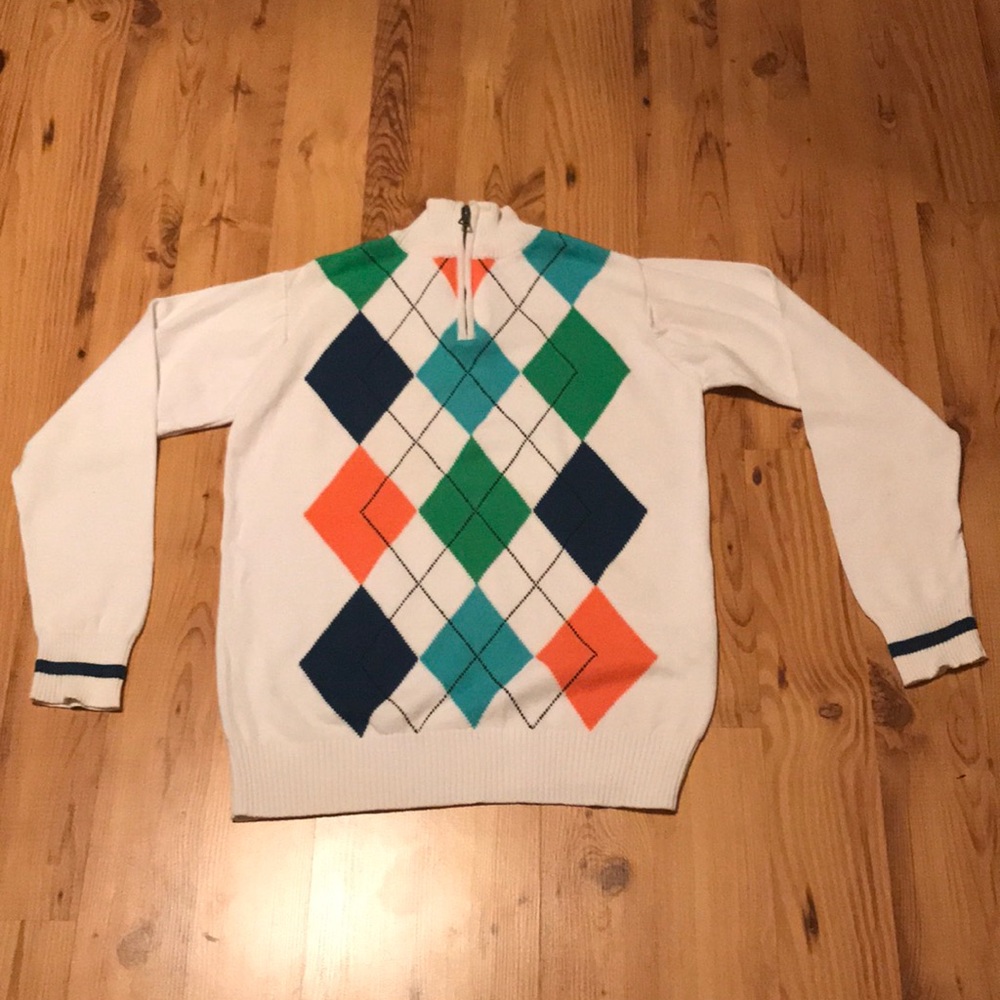 boys quarter zip sweater